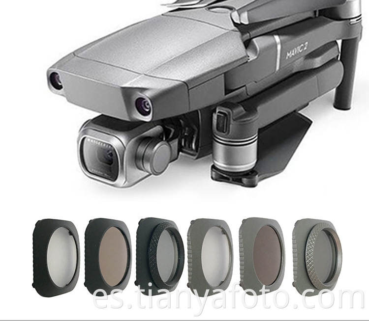 Filtro de drones de lente MCUV CPL ND4 ND8 ND16 ND32 para DJI MAVIC 2 PRO Drone
